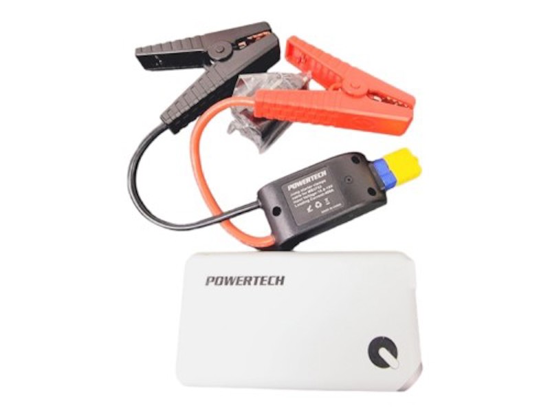 Powertech 12V 400A Glovebox Jump Starter And Powerbank White, 023100443348