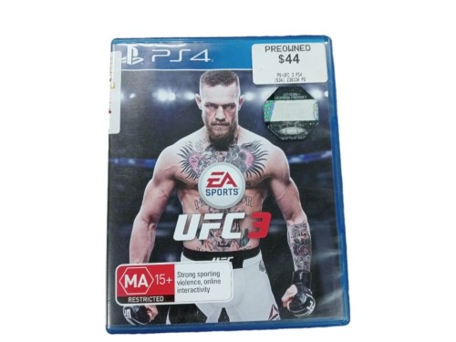 Ufc 3 Playstation 4 PS4 002300753302 Cash Converters   Dc7399cb 6f16 4508 Bf1c B0e50029ed85 