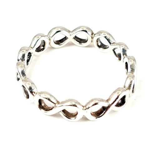 Pandora Infinity Ring Silver Ladies Ring Size N | 039000091594 | Cash ...