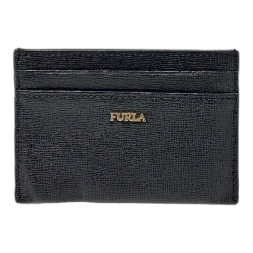 Furla Babylon S Credit Card Case Black | 002200191682 | Cash