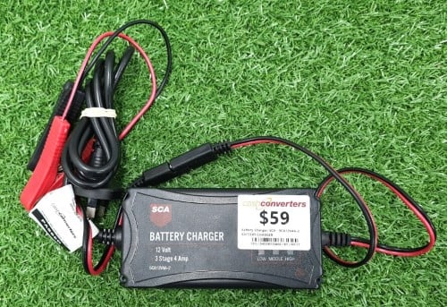 Sca Battery Charger Black | 045300136466 | Cash Converters