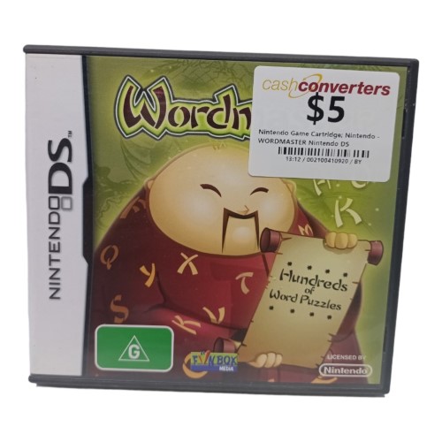 wordmaster nintendo ds