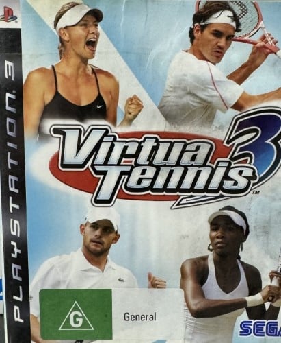 Virtua Tennis 3 Playstation 3 (PS3) | 028100107496 | Cash Converters