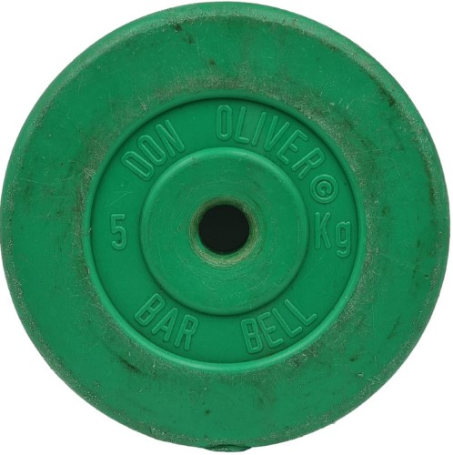 Don Olive 5Kg Weight Plate Green 058200003801 Cash Converters