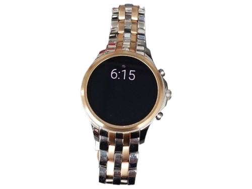 Armani gold outlet smartwatch