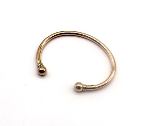 Copper filled gold on sale bangle