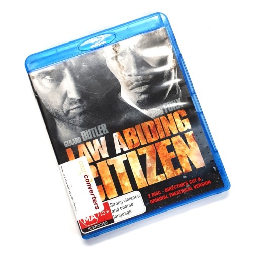 Blu Ray Disc Law Abiding Citizen