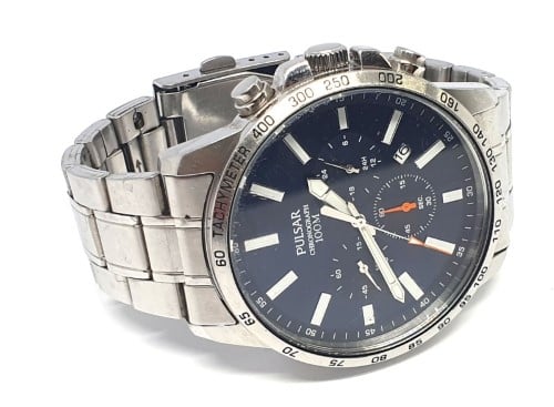 Pulsar chronograph deals 100m vd53