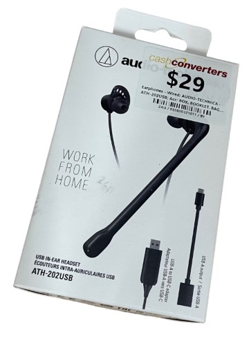 Audio-Technica Ath-202Usb Black