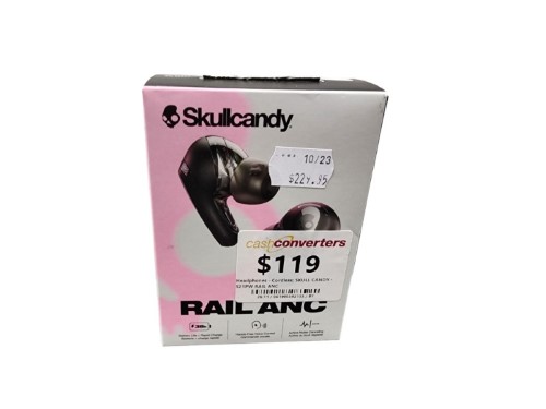 Skull Candy Rail Anc S21pw Black