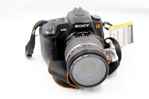 camera sony a350