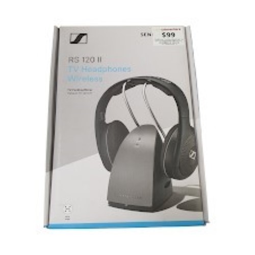 Sennheiser TV Headphones Wireless Rs 120 II Black