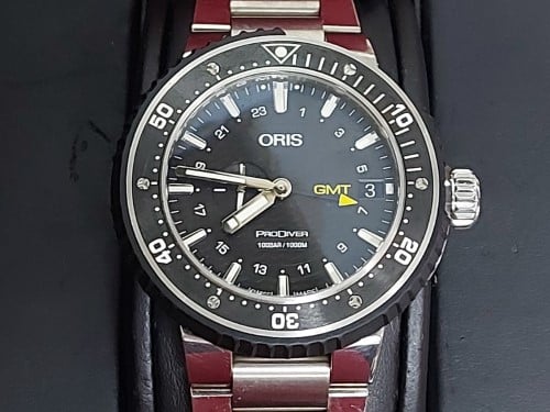 Oris pro diver online gmt