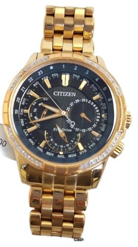 Citizen diamond outlet watch mens