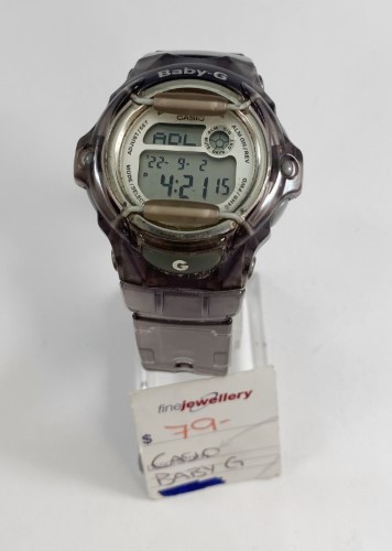 Baby g clearance watch grey