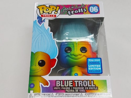 Funko Pop! Trolls Good Luck Trolls Blue Troll 06 Exclusivo