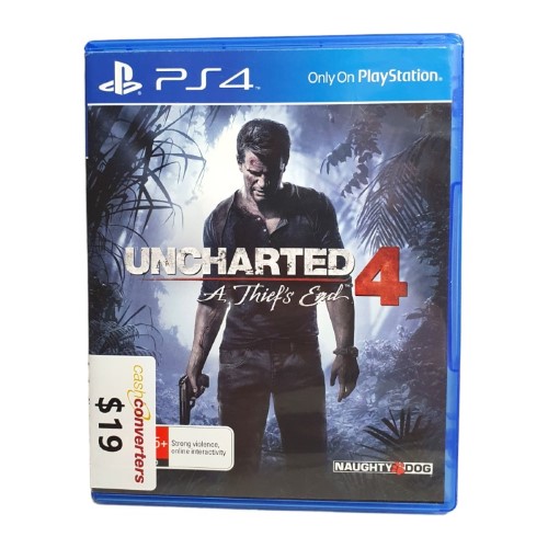 Uncharted 4 Playstation 4 (PS4) | 002000441280 | Cash Converters