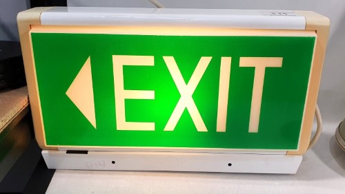 stanilite exit light