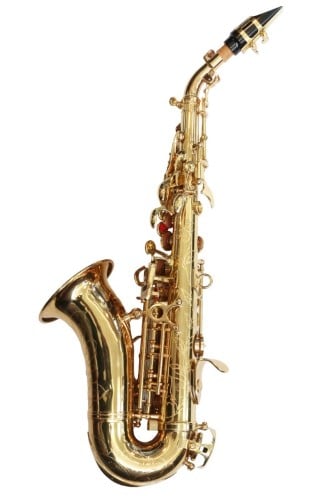 New Blue and Gold Alto Saxophone in Case - Suitable for both Professionals  Age 9