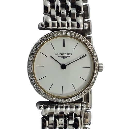 Longines La Grande Classique Diamond Bezel Quartz 29mm 0.369Cts TDW ...