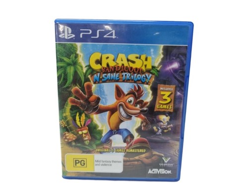 Crash Bandicoot Nsane Trilogy Playstation 4 (PS4) | 000300258454 | Cash ...