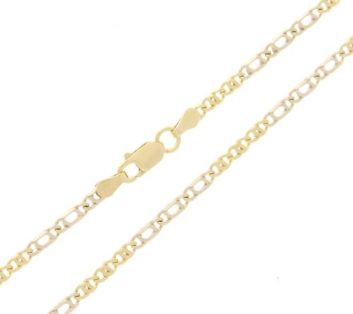 18ct Fancy Snail Link Chain Yellow Gold Chain Necklace 60cm 11.75G ...