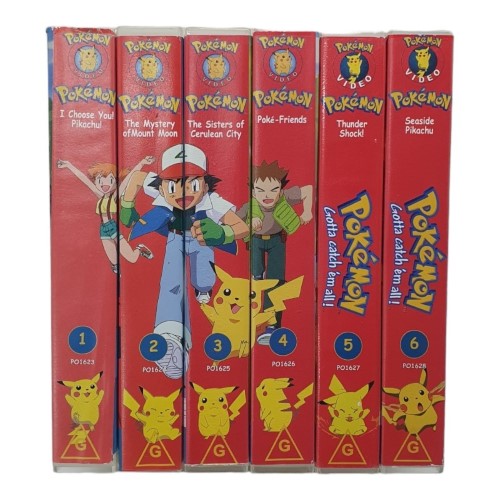 VHS Cassette Pokemon | 002000460646 | Cash Converters