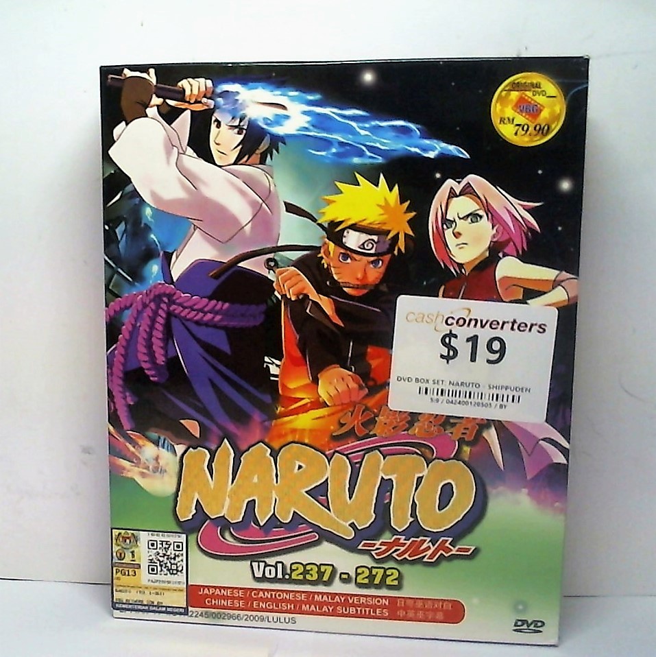 Dvd Naruto Vol 237 272