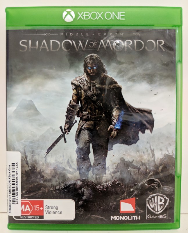 Shadow Of Mordor Xbox One | 042300162909 | Cash Converters