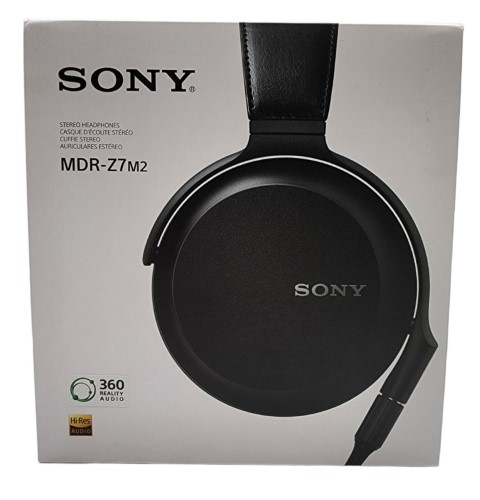 Sony Circumaural Closed-Back Headphones Mdr-Z7m2 Black