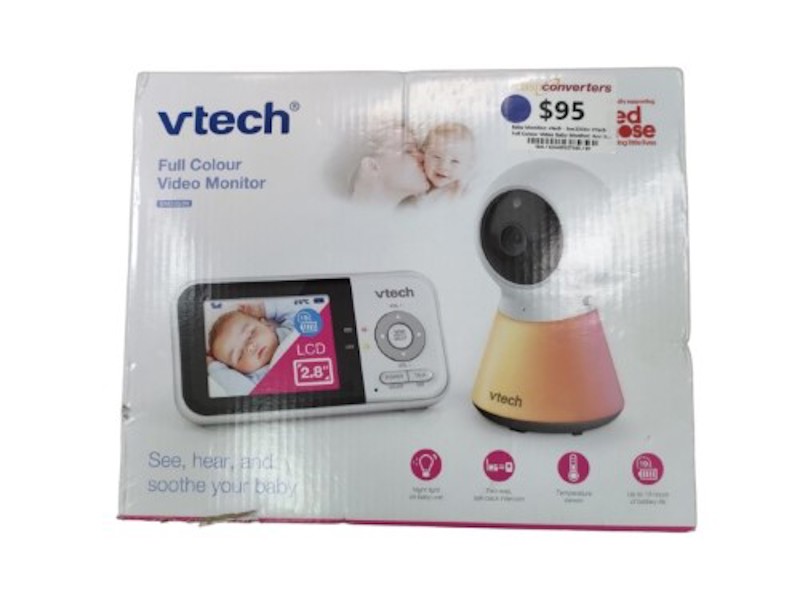 VTech 2 Camera Full Colour Video Baby Monitor - BM3350N-2
