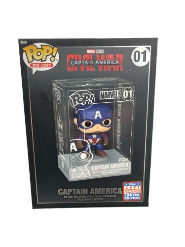 Captain America purchases Die Cast Funko